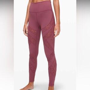 Lululemon Wunder Under High-Rise Tight* Flocked 28" Size 6